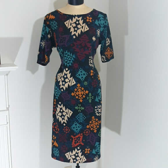 LuLaRoe Dresses & Skirts - NWOT LulaRoe Julia Dress Fitted Dress Size XL